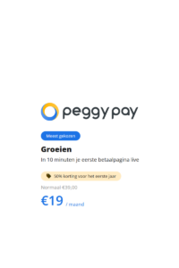 Eerste jaar met 50% korting op Groei-abo